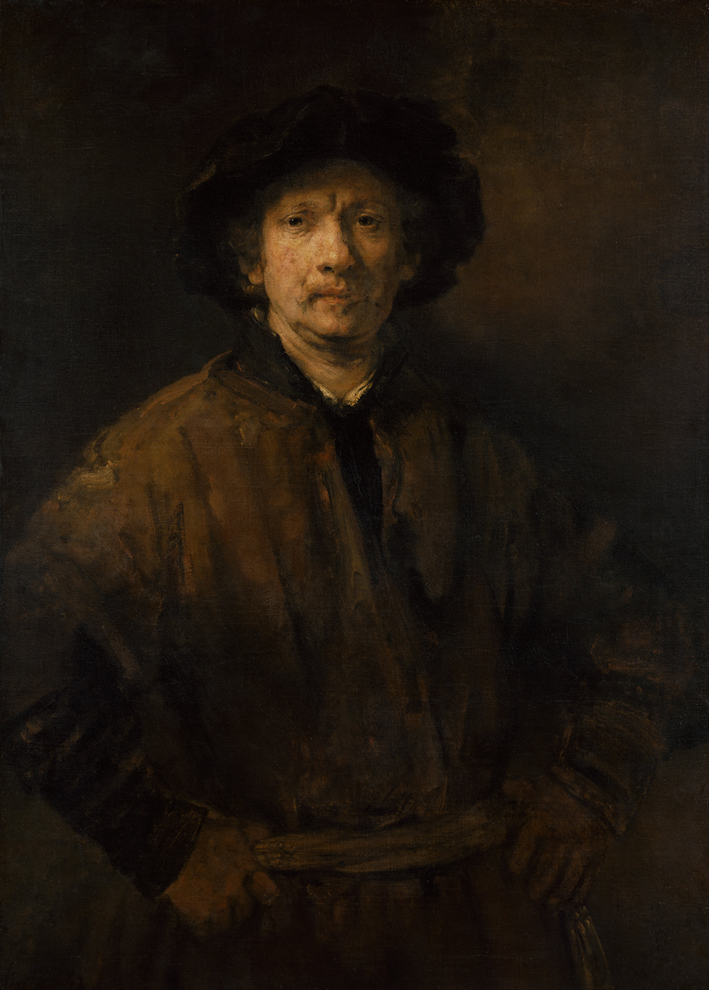  伦勃朗·梵·莱茵 Rembrandt van Rijn——自画像16